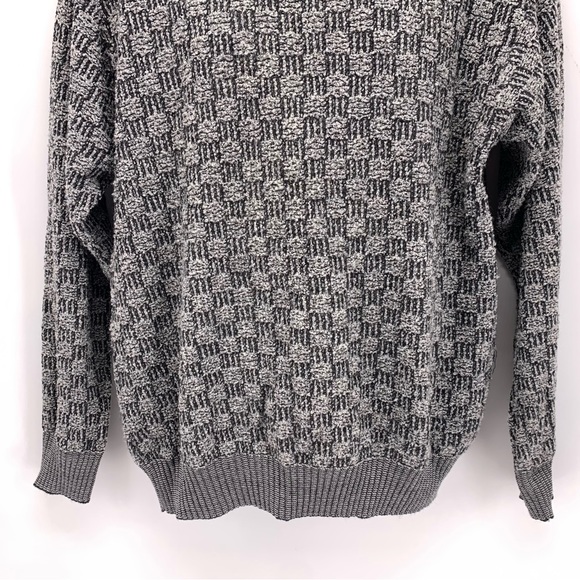VINTAGE Mino Milano Knit Wool Sweater Size Large - Picture 3 of 5